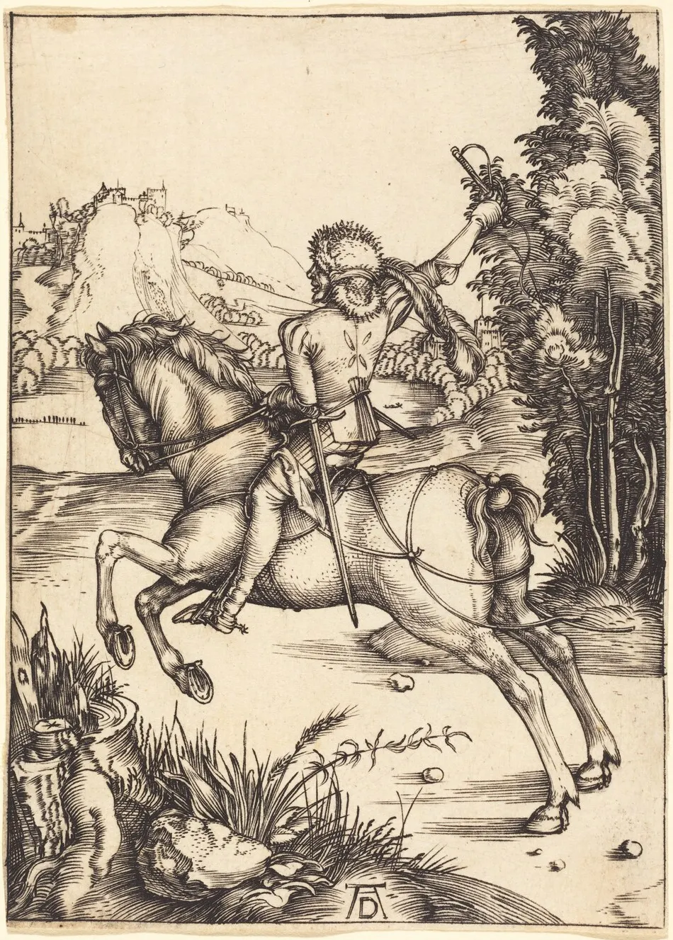 The Little Courier by Albrecht Dürer