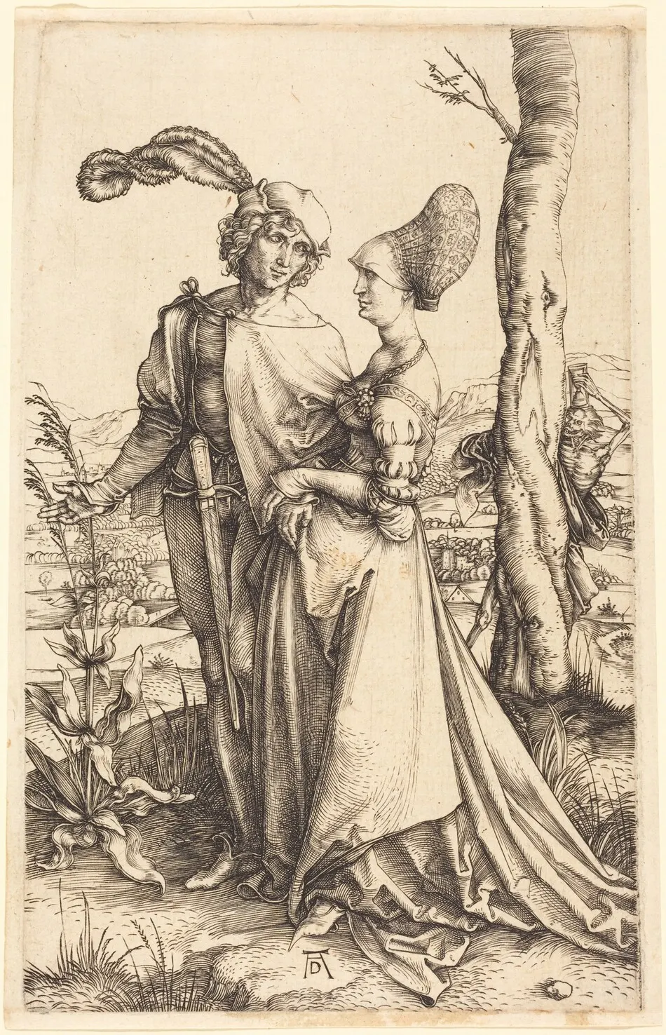 Promenade by Albrecht Dürer