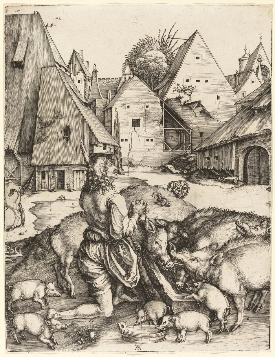The Prodigal Son by Albrecht Dürer