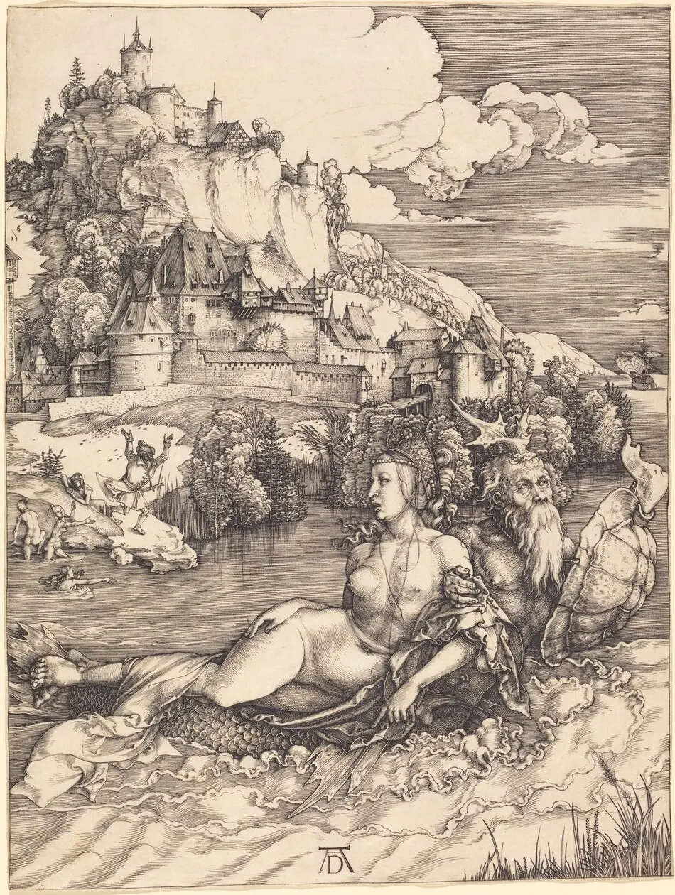 Sea Monster ("Das Meerwunder") by Albrecht Dürer