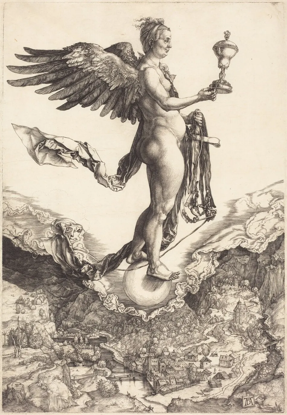 Nemesis (The Great Fortune) by Albrecht Dürer