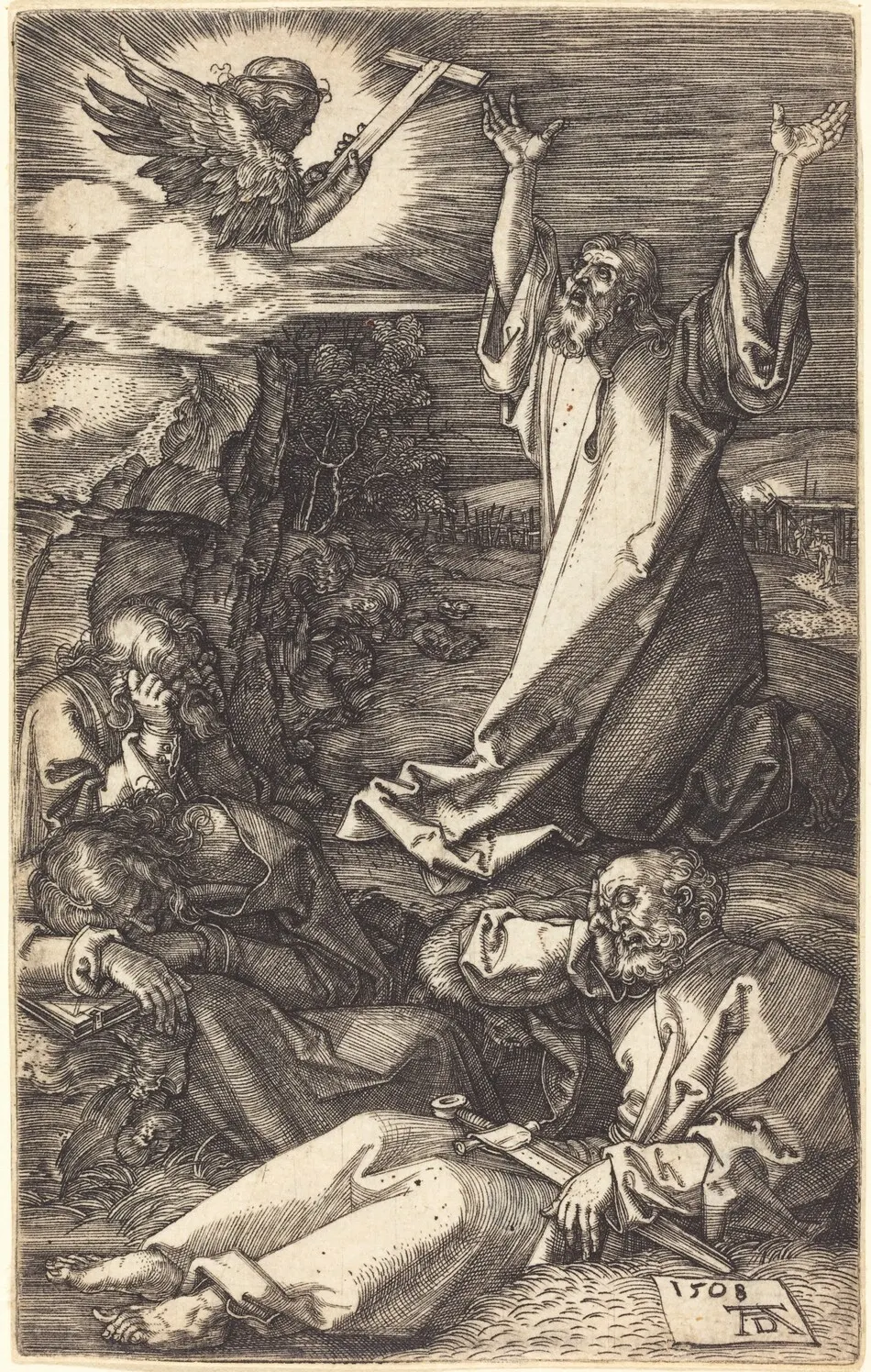 Christ on the Mount of Olives by Albrecht Dürer