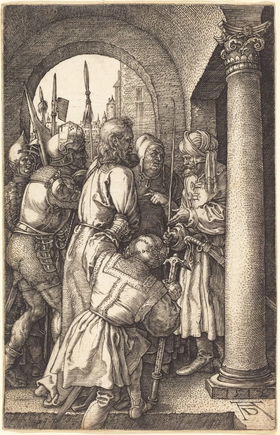 Christ before Pilate by Albrecht Dürer