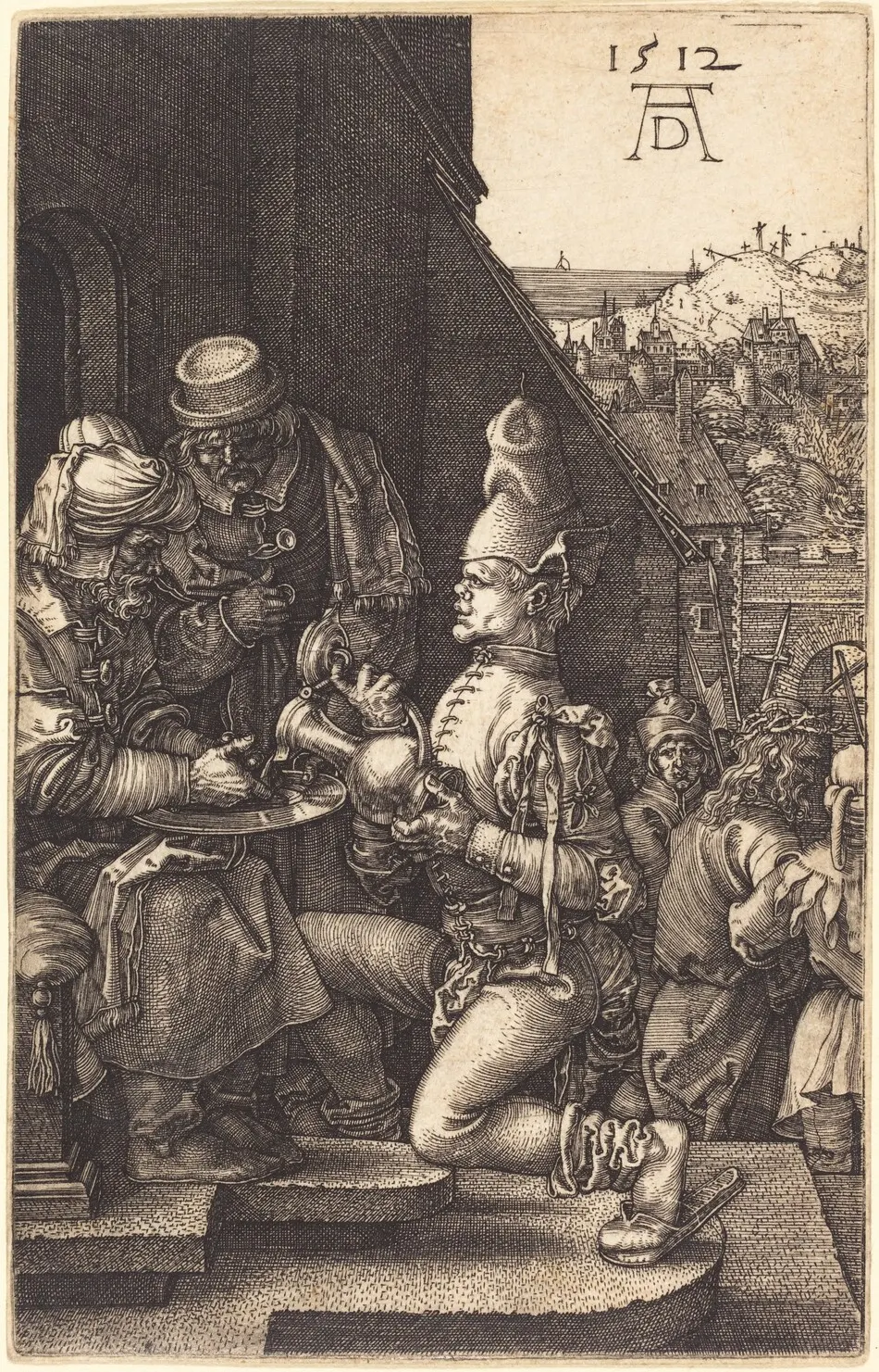 Pilate Washing His Hands by Albrecht Dürer