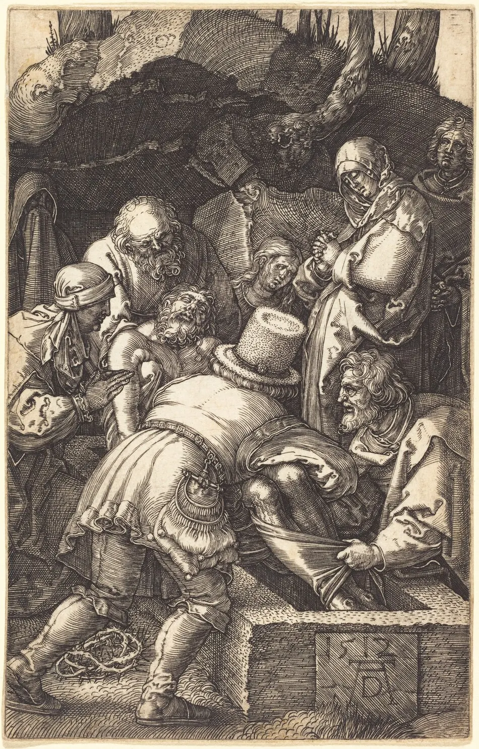 The Entombment by Albrecht Dürer
