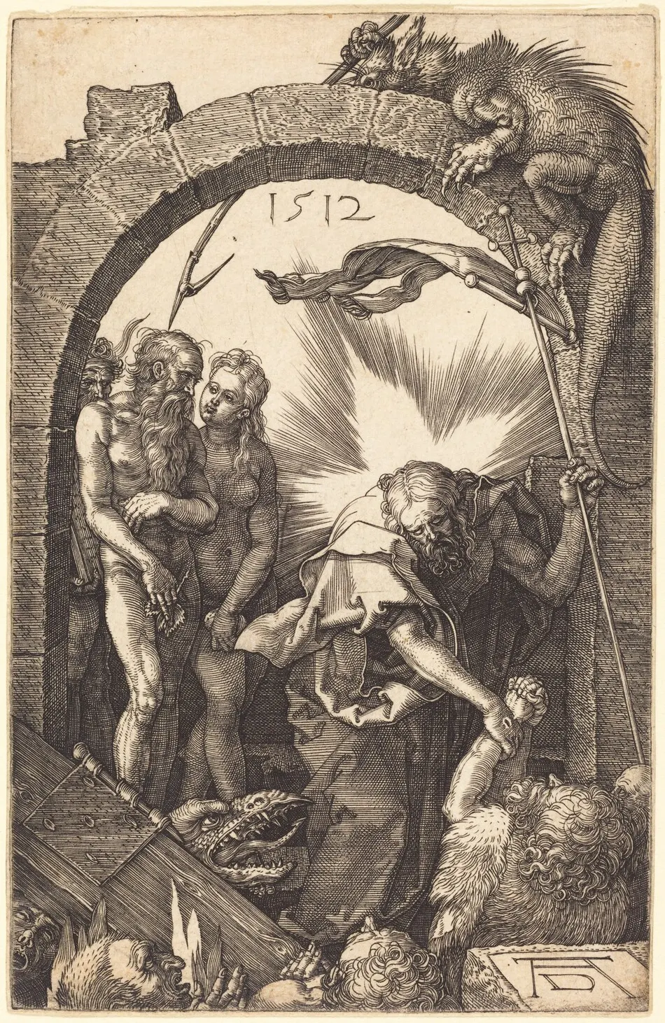 Christ in Limbo by Albrecht Dürer