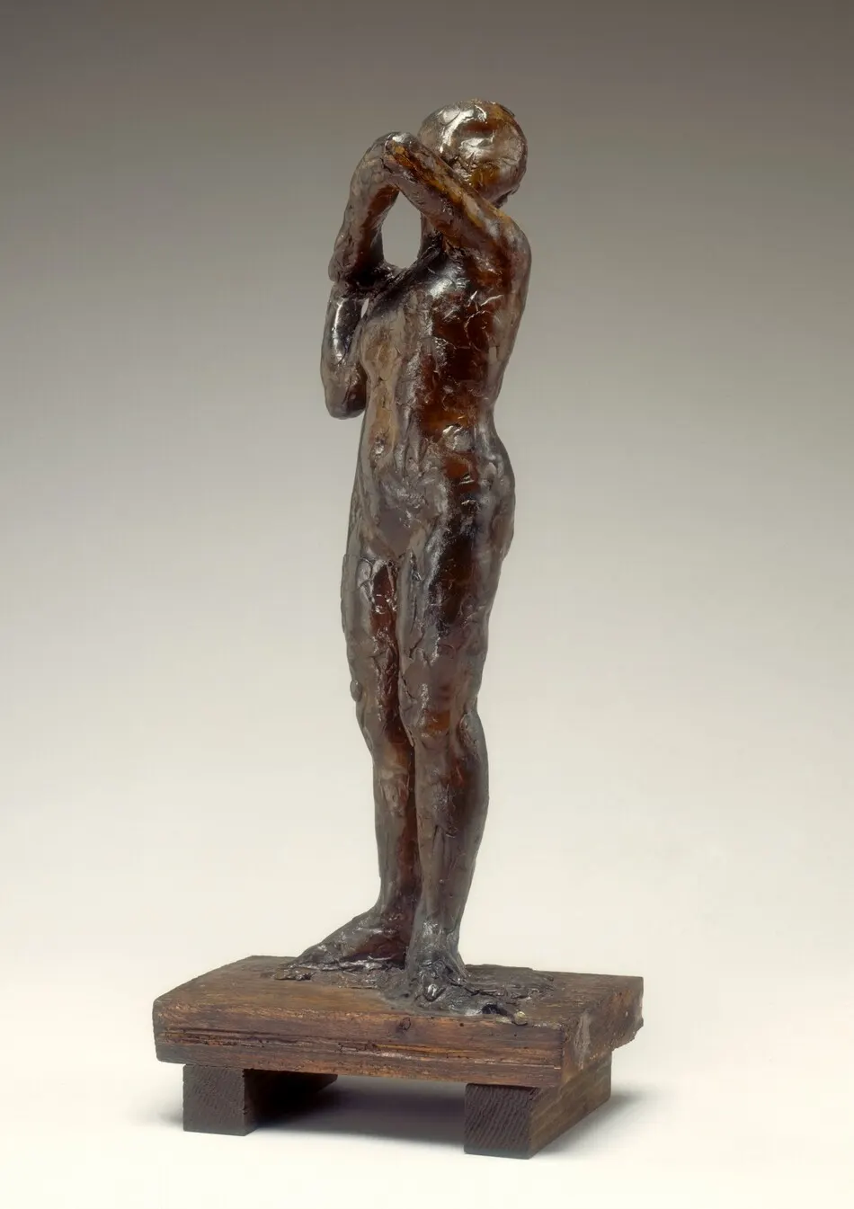 Dancer Adjusting the Shoulder Strap of Her Bodice by Edgar Degas