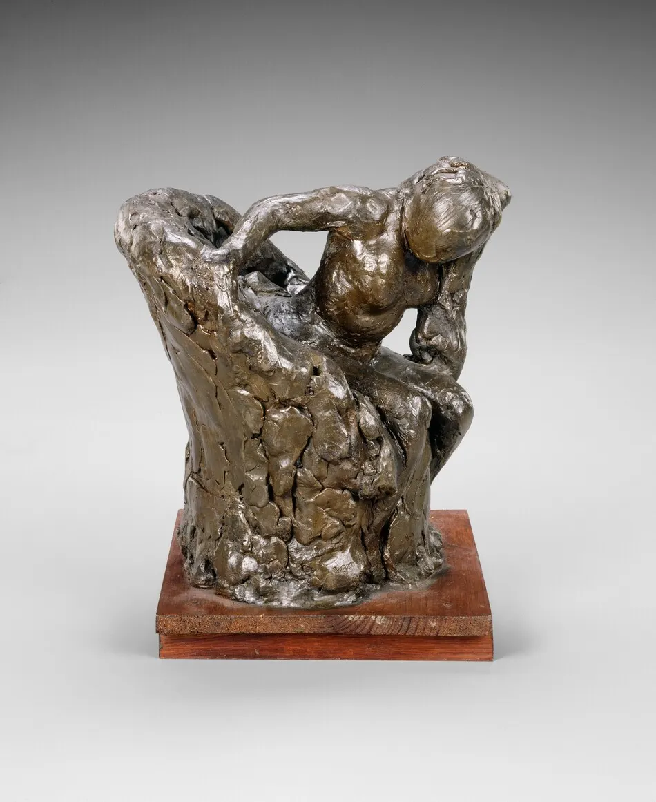 Woman Seated in an Armchair, Wiping Her Neck by Edgar Degas