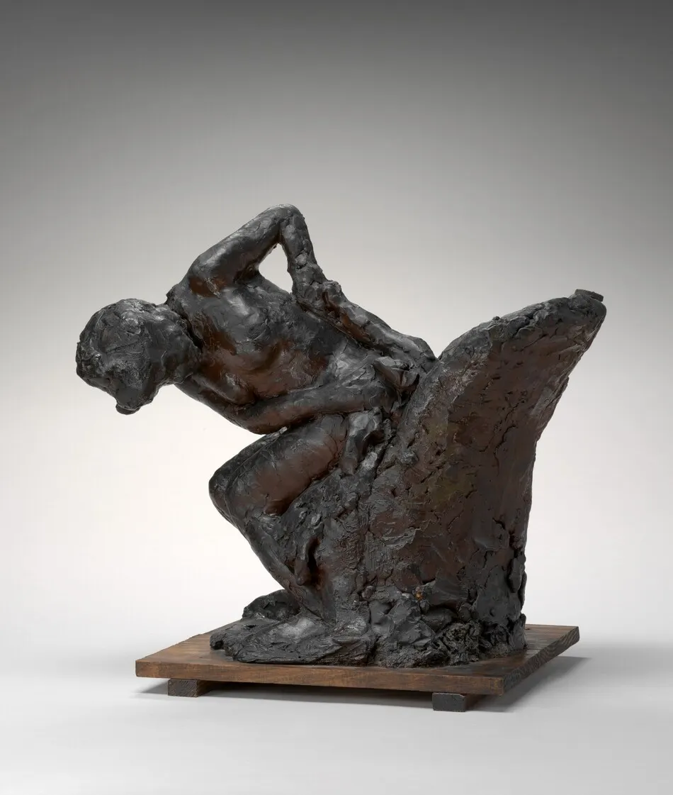 Woman Seated, Wiping Her Left Hip by Edgar Degas