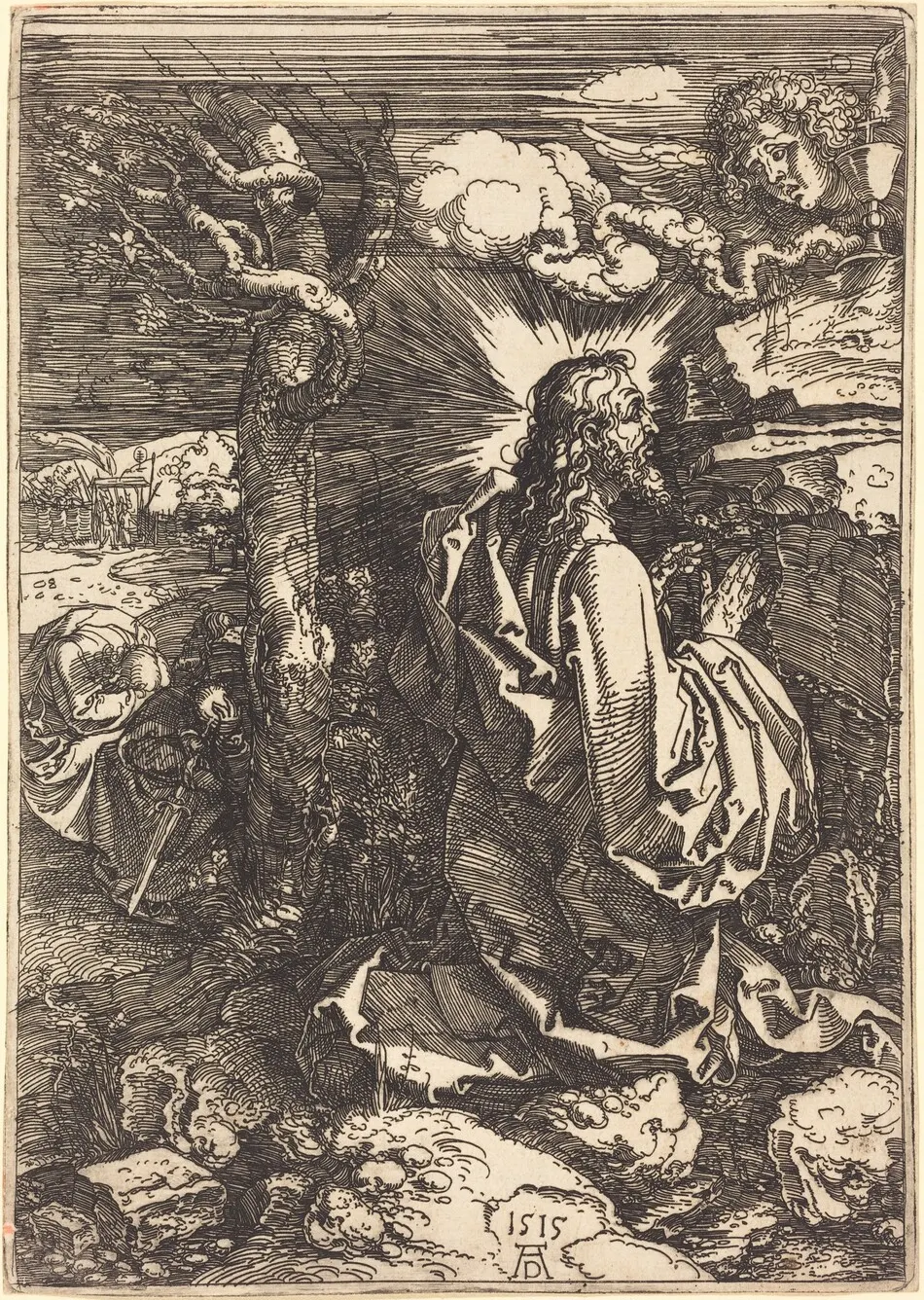 Christ on the Mount of Olives by Albrecht Dürer