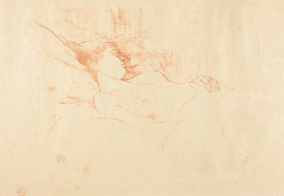 Sleep (Le sommeil) by Henri de Toulouse-Lautrec