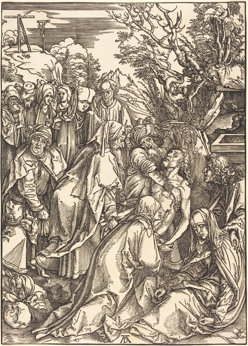 The Deposition by Albrecht Dürer
