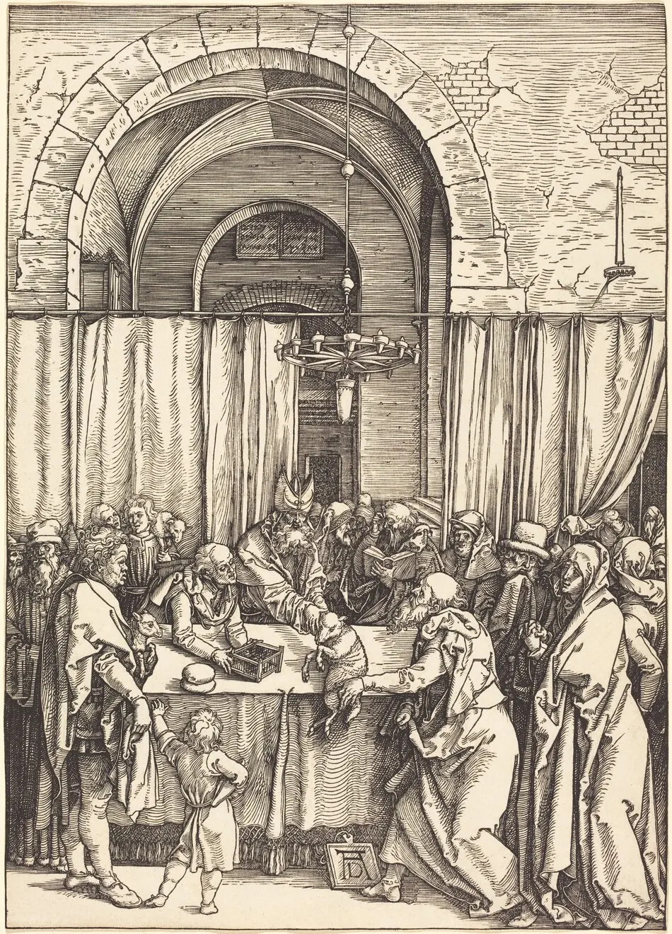 Joachim's Offering Rejected by Albrecht Dürer