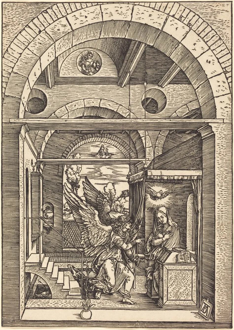 The Annunciation by Albrecht Dürer