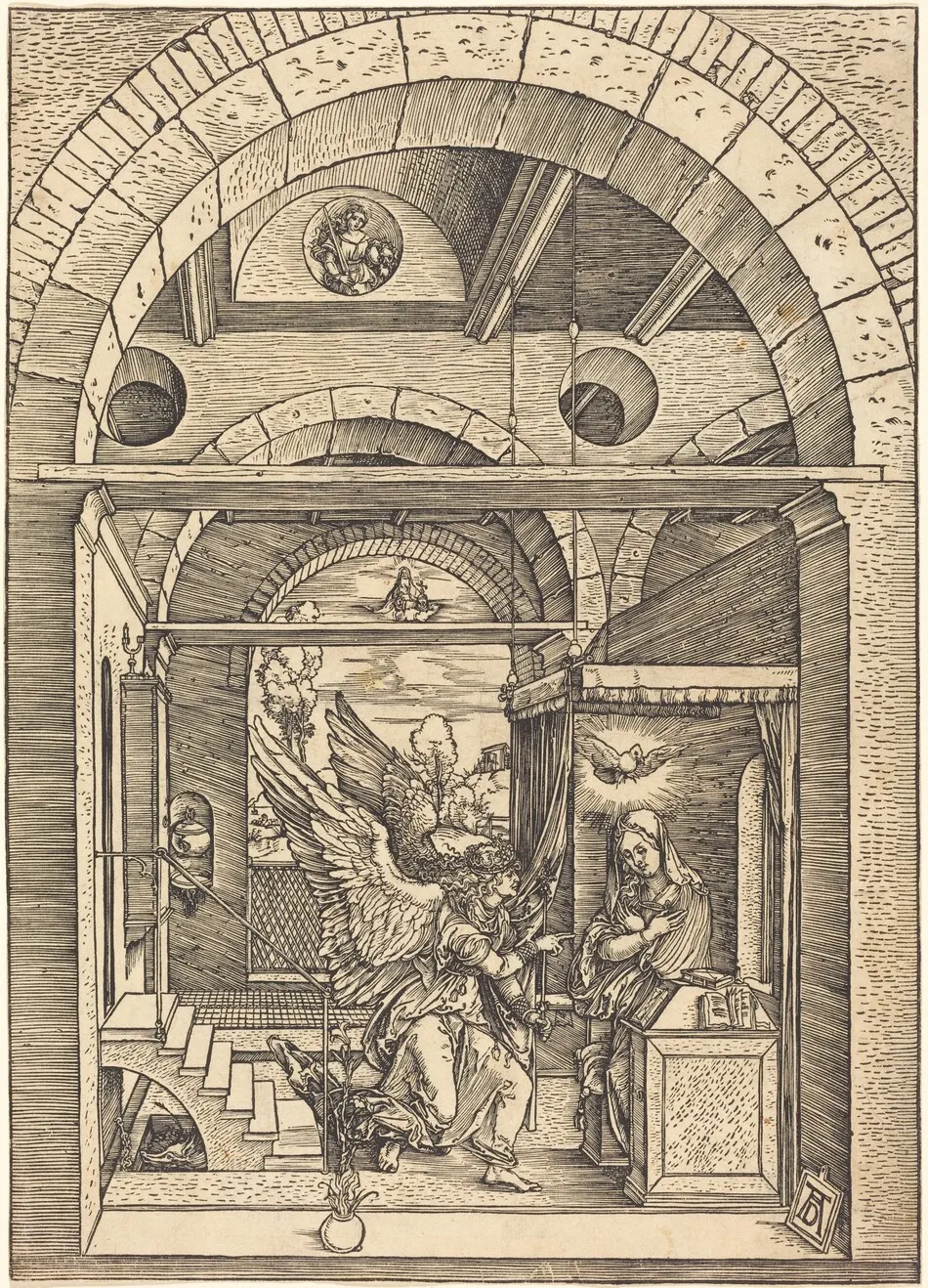 The Annunciation by Albrecht Dürer