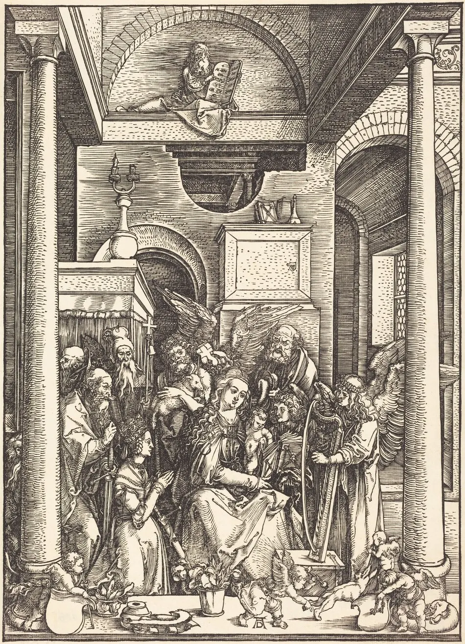 The Glorification of the Virgin by Albrecht Dürer