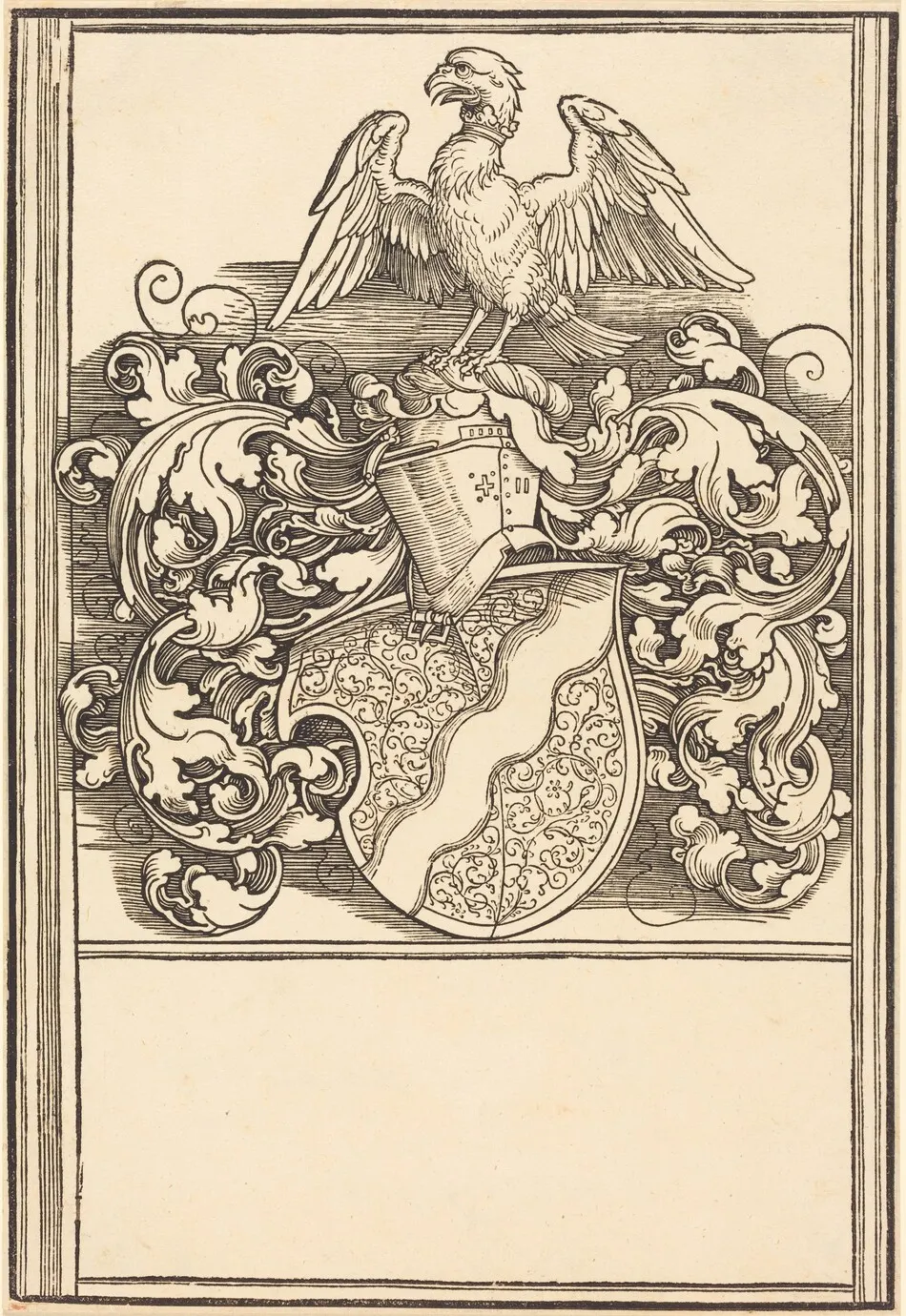 Coat of Arms of Michael Behaim by Albrecht Dürer
