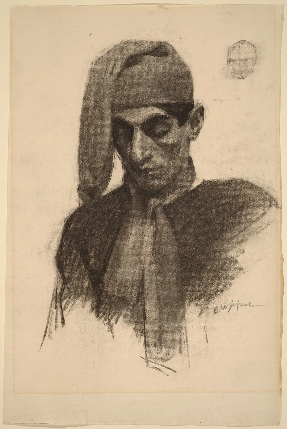 Jimmy Corsini by Edward Hopper