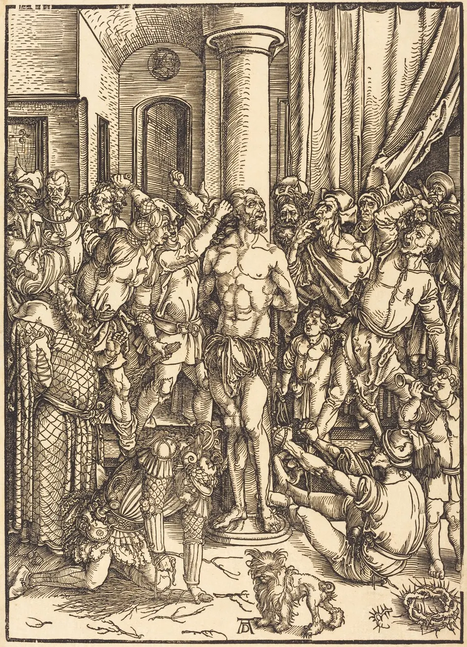 The Flagellation by Albrecht Dürer