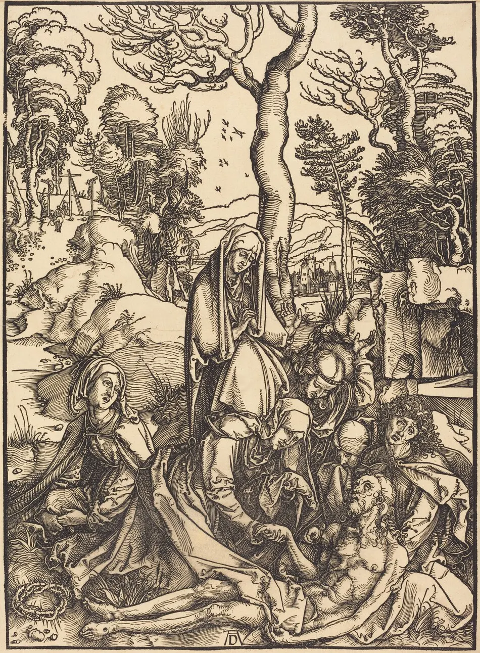 The Lamentation by Albrecht Dürer