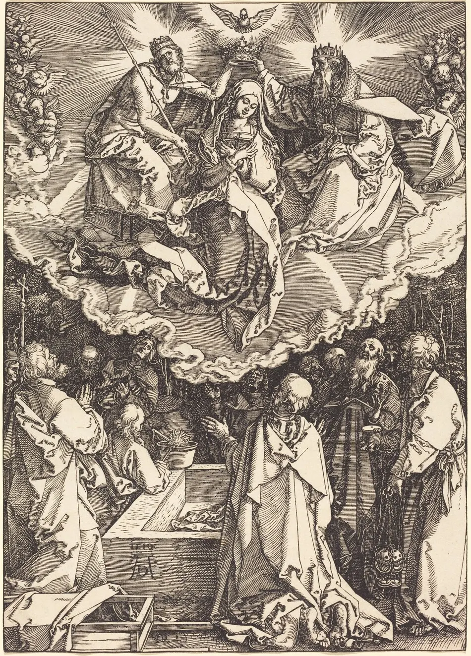 The Assumption and Coronation of the Virgin by Albrecht Dürer