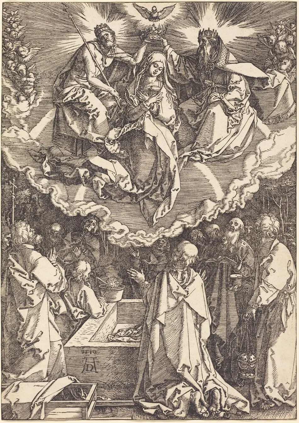 The Assumption and Coronation of the Virgin by Albrecht Dürer