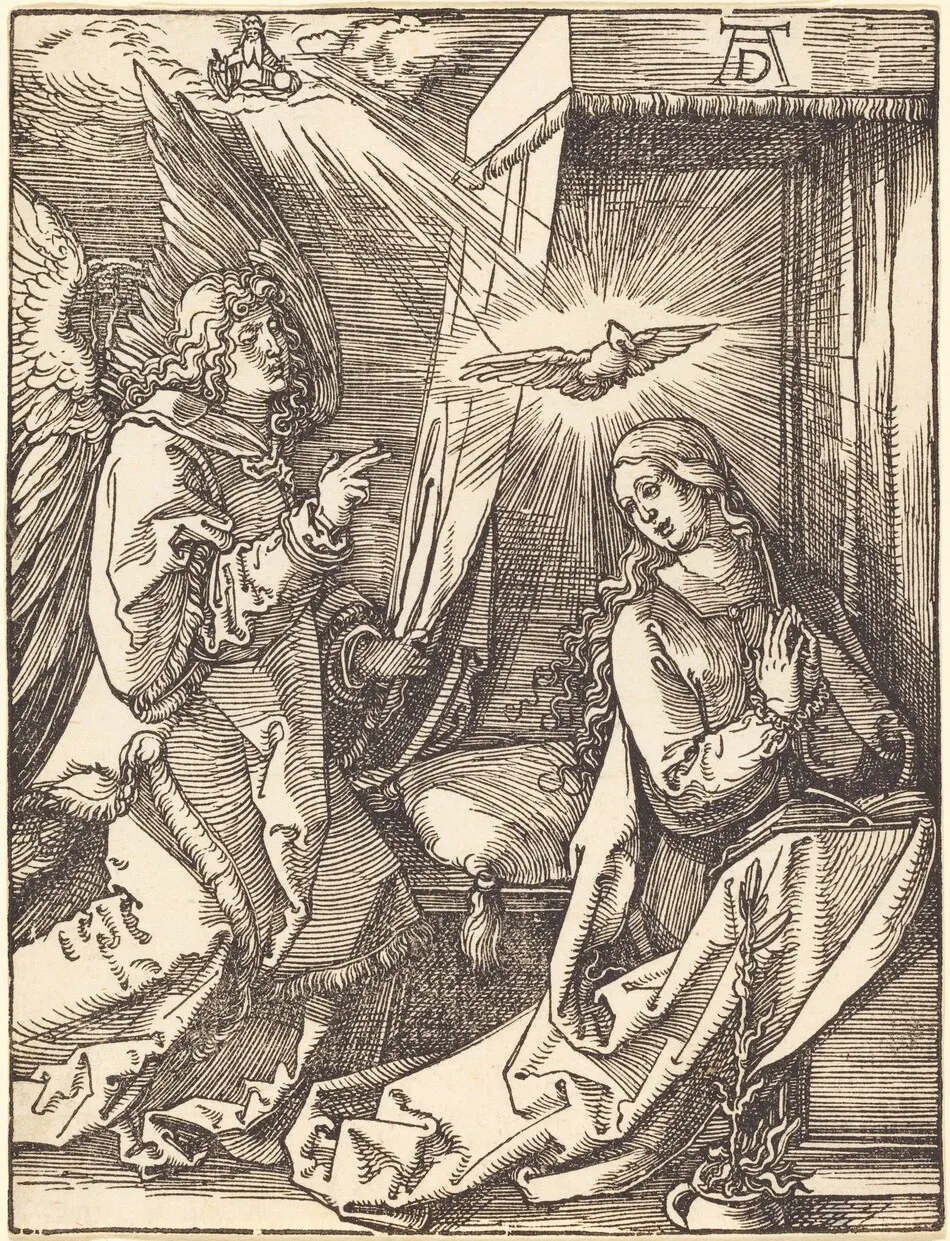 The Annunciation by Albrecht Dürer