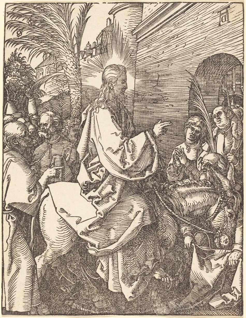 Christ's Entry into Jerusalem by Albrecht Dürer