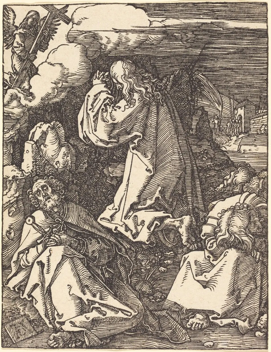 Christ on the Mount of Olives by Albrecht Dürer