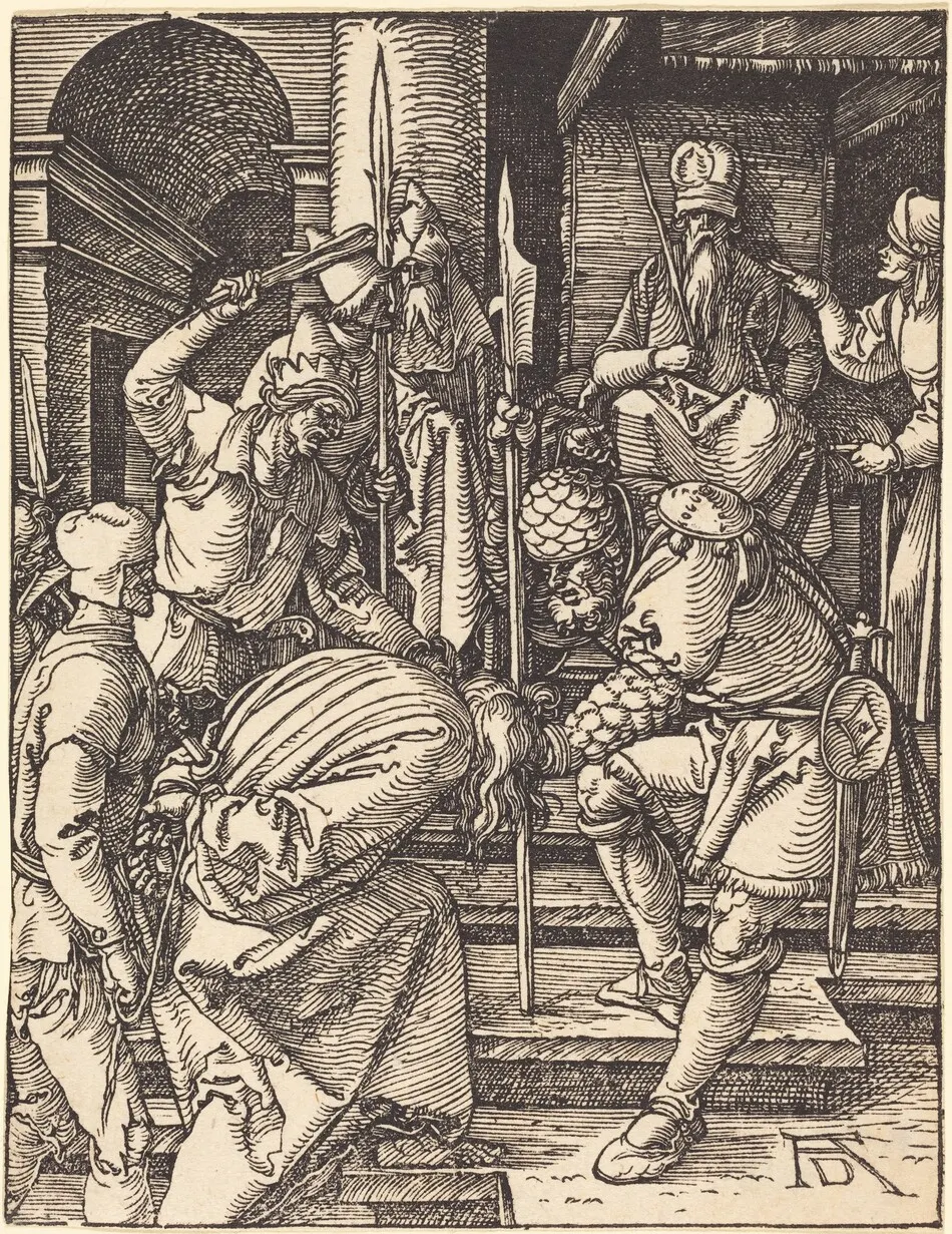 Christ before Annas by Albrecht Dürer