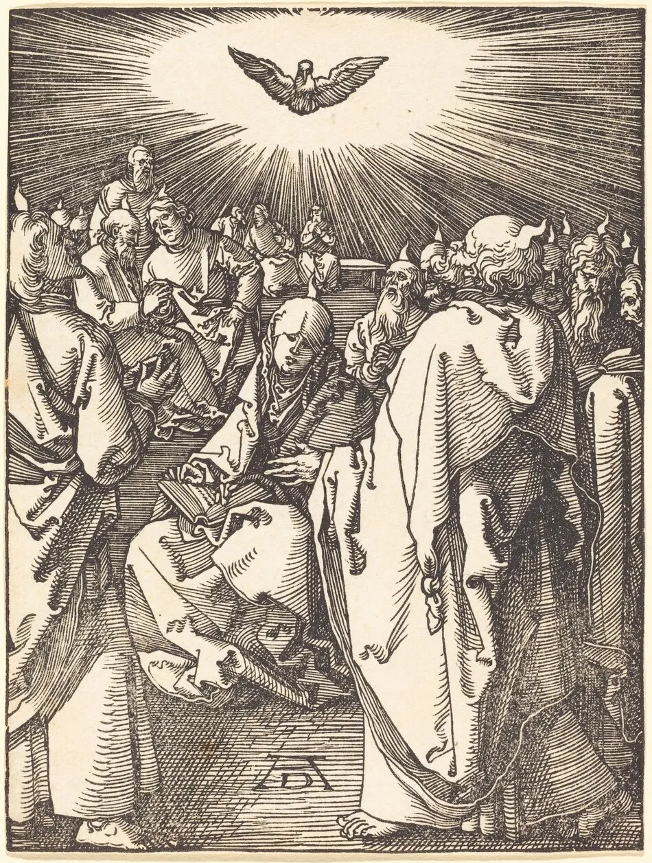 Pentecost by Albrecht Dürer