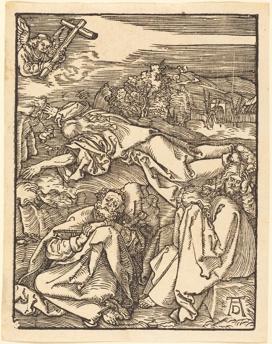 Christ on the Mount of Olives by Albrecht Dürer