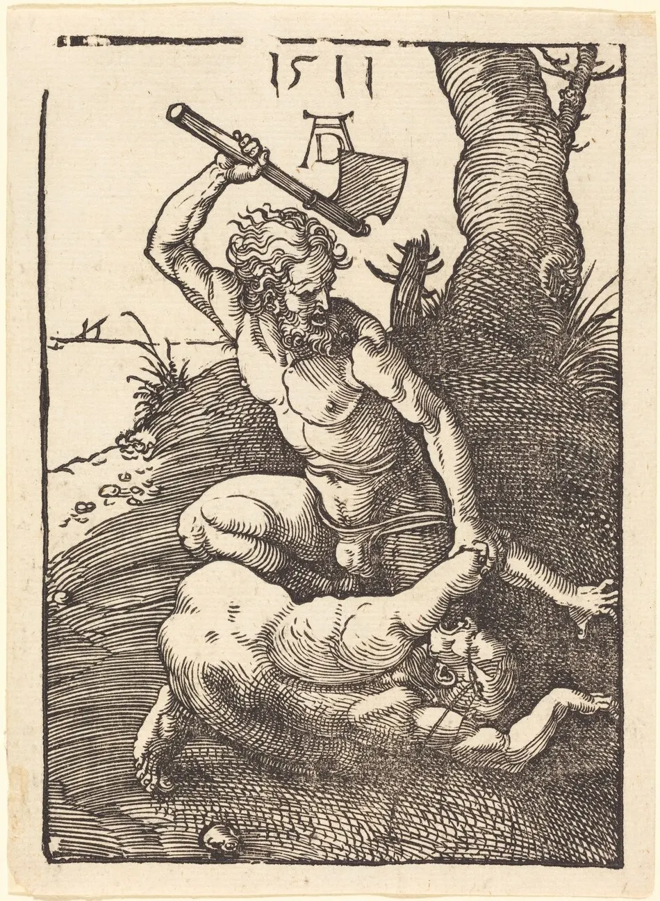Cain Killing Abel by Albrecht Dürer