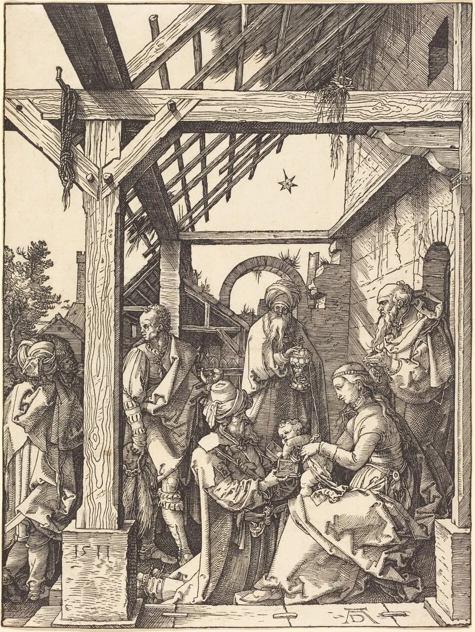 The Adoration of the Magi by Albrecht Dürer