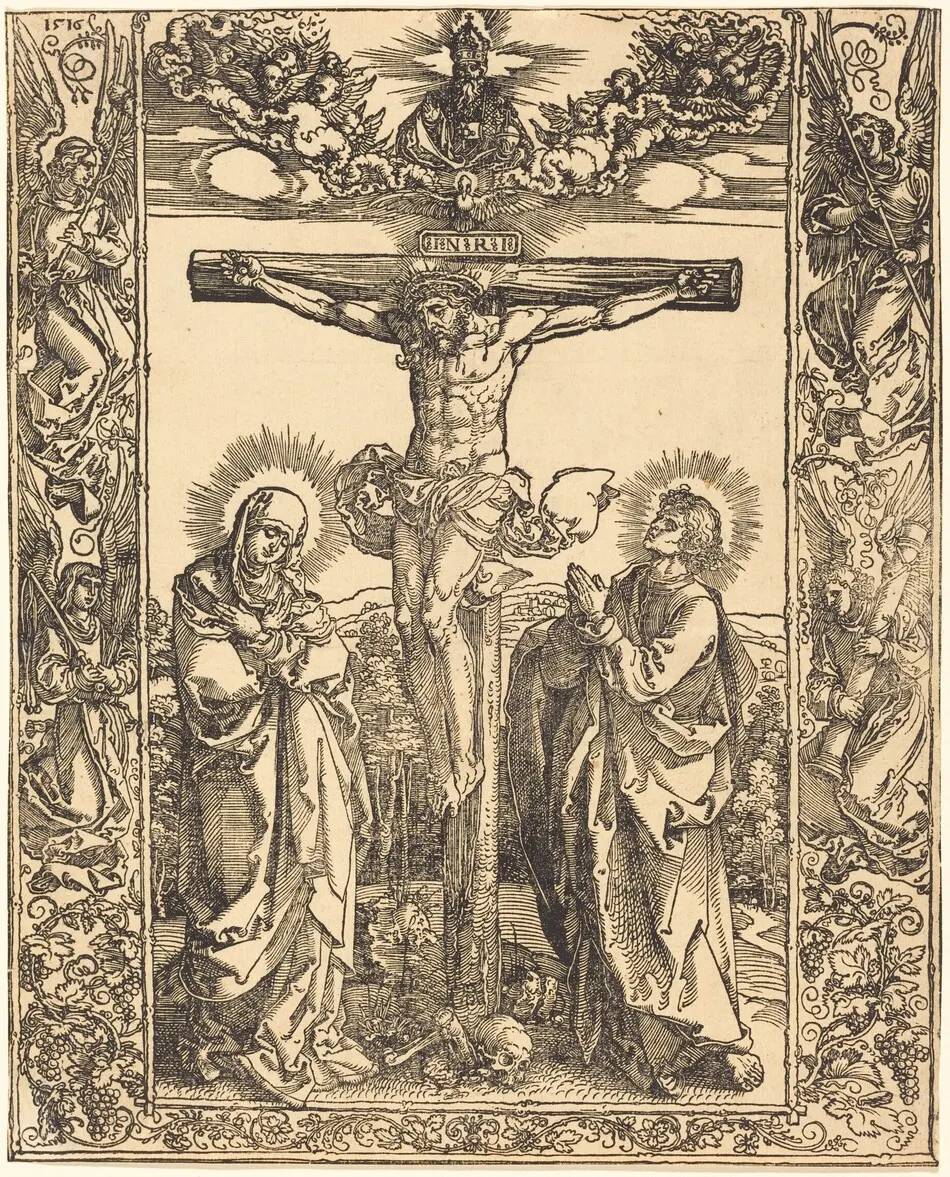 Christ on the Cross by Albrecht Dürer