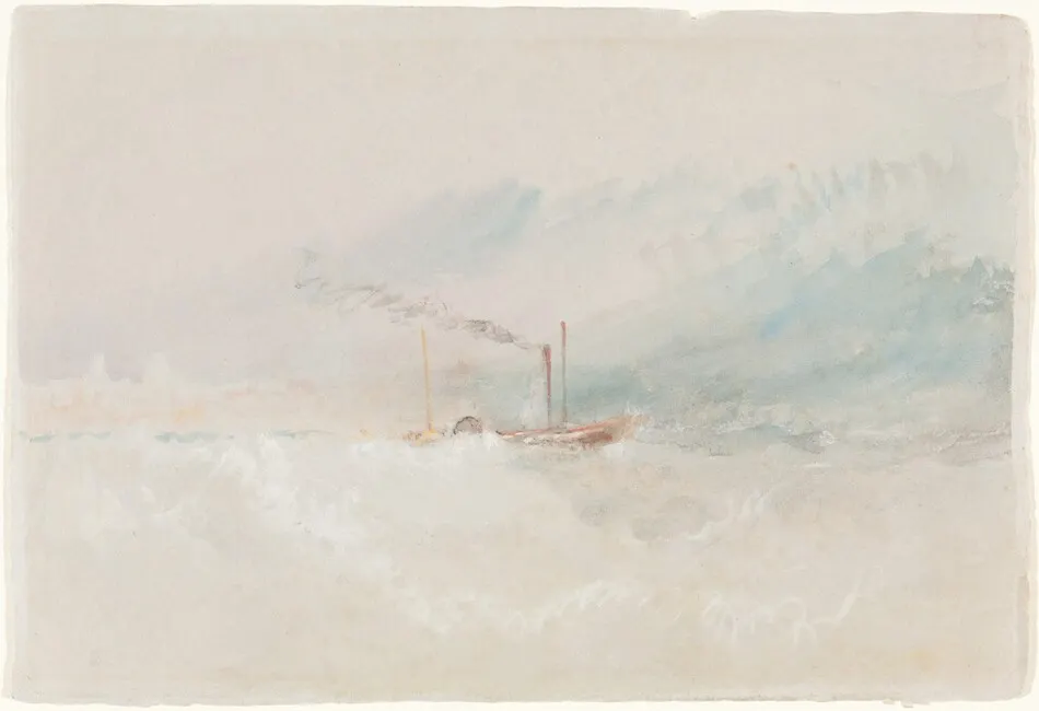 A Packet Boat off Dover by J.M.W. Turner