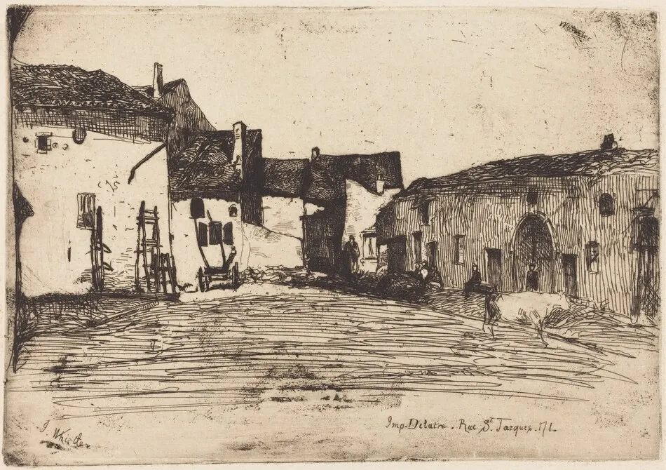 Liverdun by James McNeill Whistler