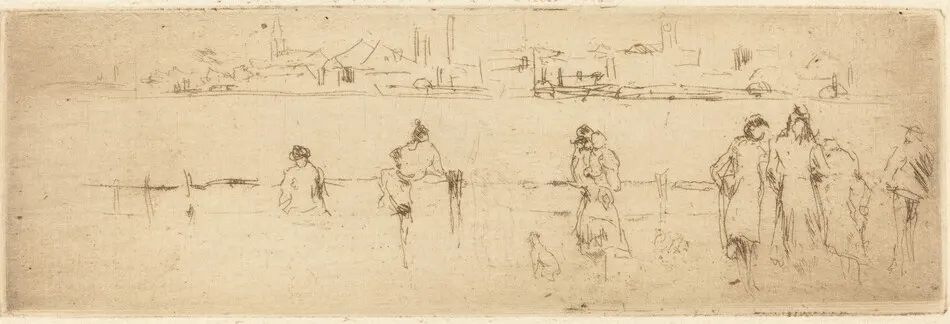 A Sketch of the Embankment by James McNeill Whistler