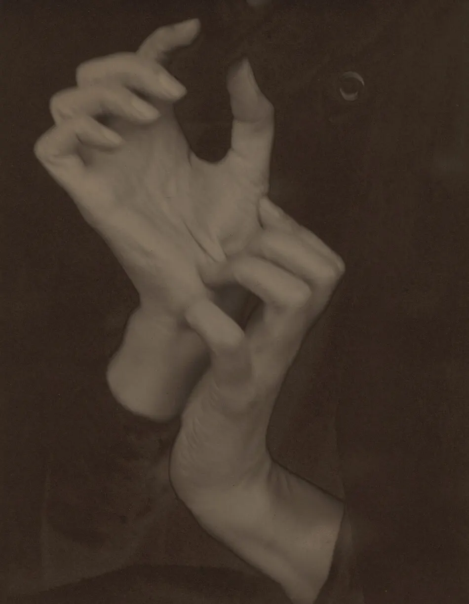 Georgia O'Keeffe—Hands by Alfred Stieglitz