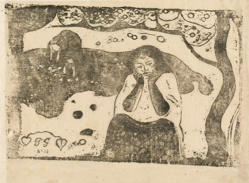Human Misery (Misères humaines) by Paul Gauguin