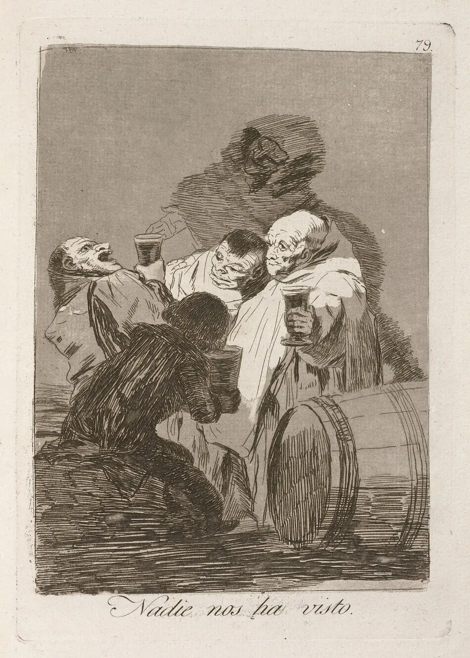 Nadie nos ha visto (No One Has Seen Us) by Francisco Goya