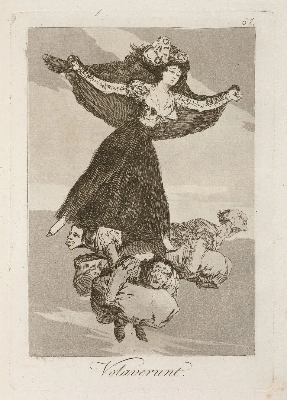 Volaverunt (They Have Flown) by Francisco Goya