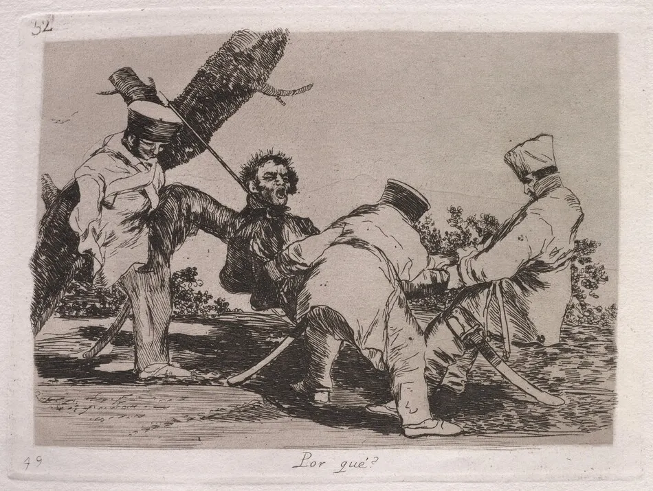 Por que? (Why?) by Francisco Goya
