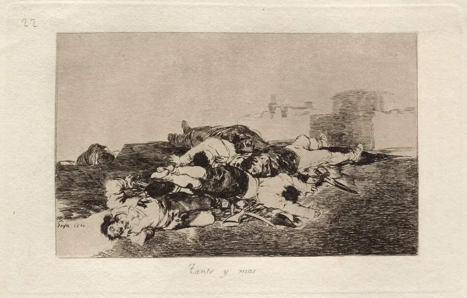 Tanto y mas (Even Worse) by Francisco Goya