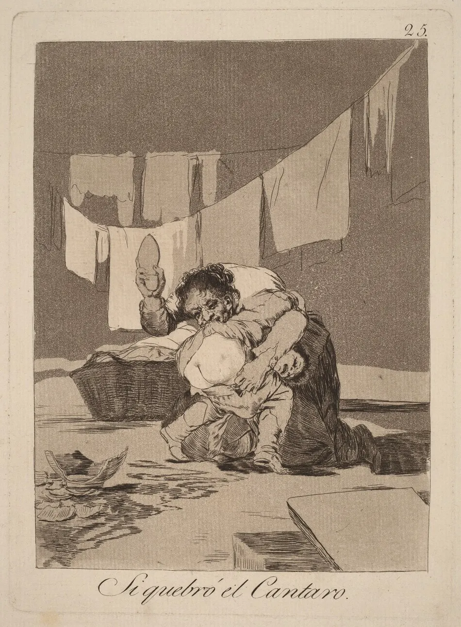 Si quebro el cantaro (Yes He Broke the Pot) by Francisco Goya