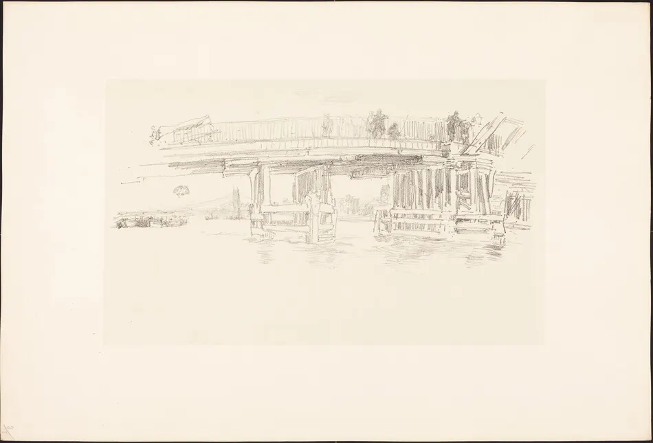Old Battersea Bridge by James McNeill Whistler