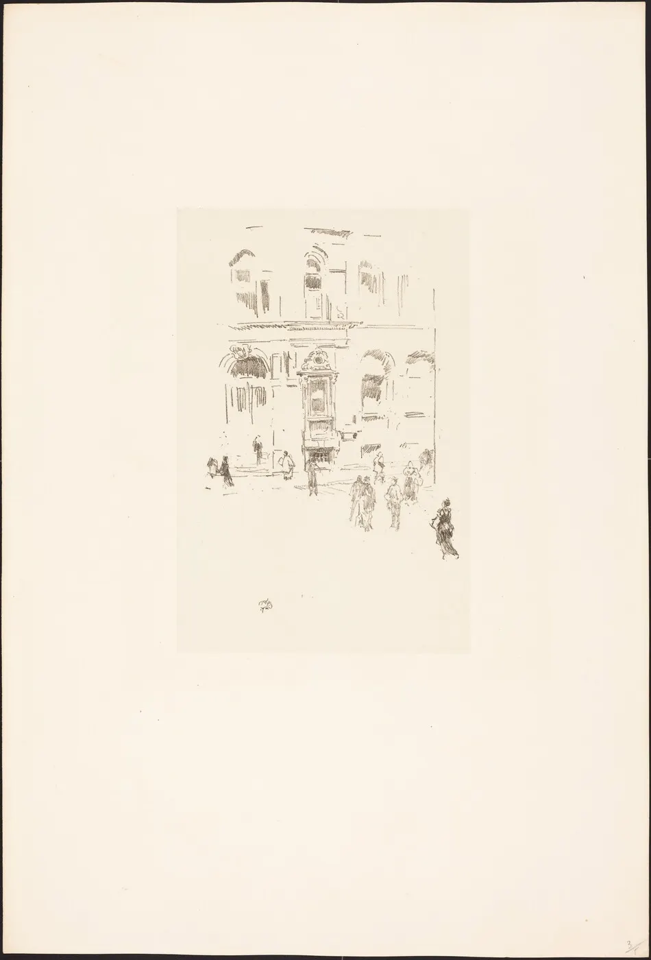 Victoria Club by James McNeill Whistler