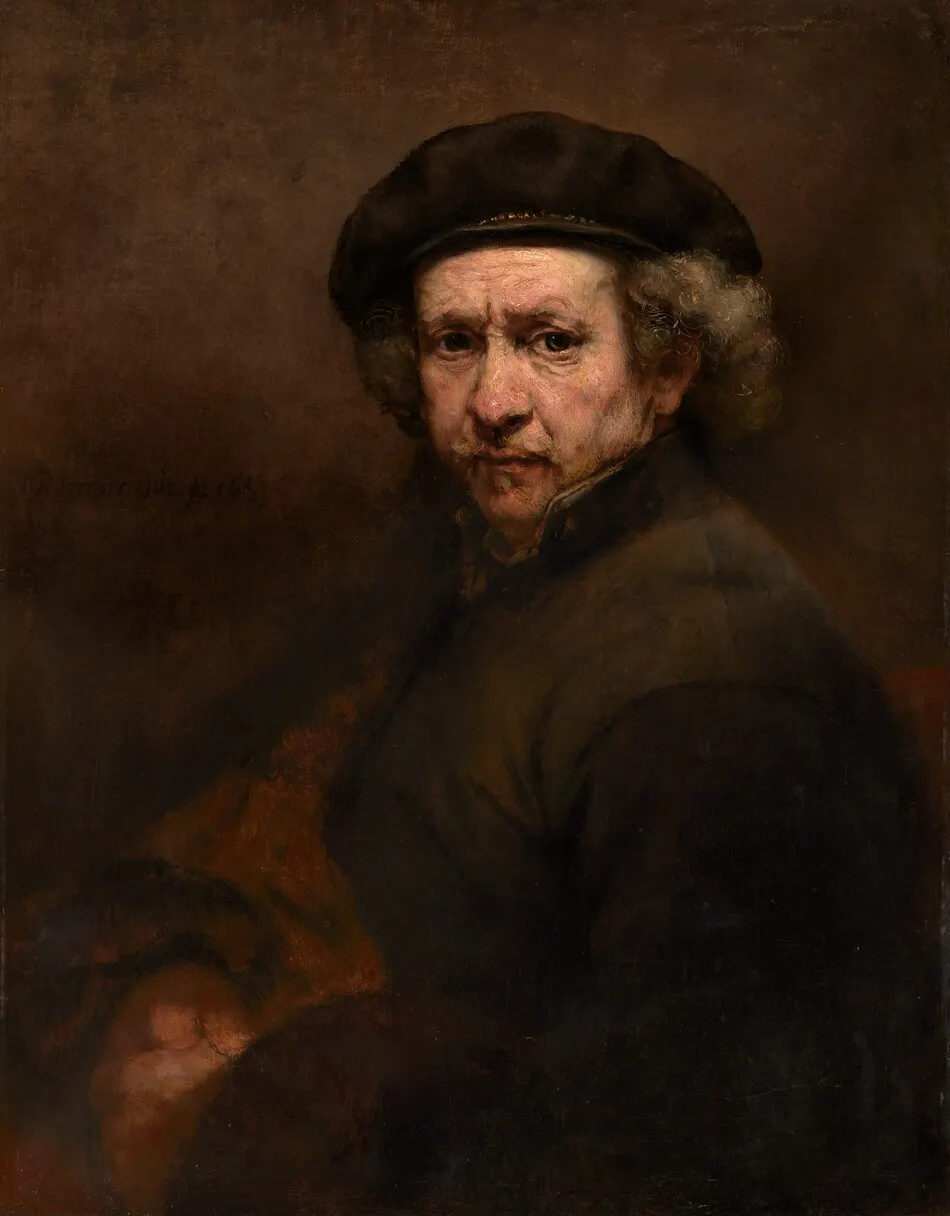 Self-Portrait by Rembrandt van Rijn