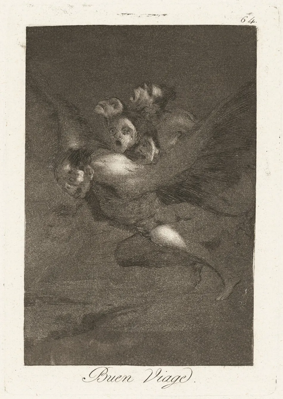 Buen Viage (Bon Voyage) by Francisco Goya