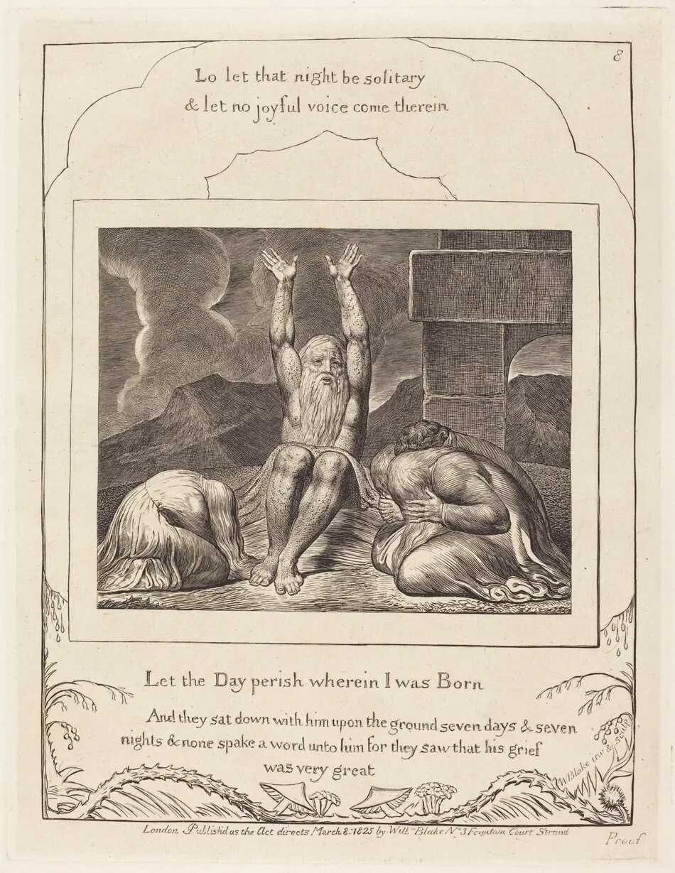 Job's Despair by William Blake